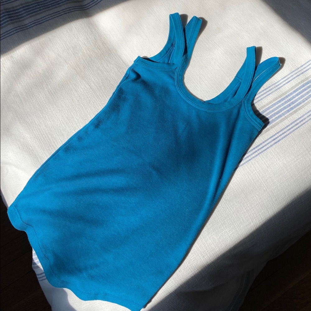 Ribbed tank top